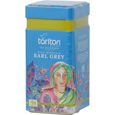 TARLTON. Высокогорный. Earl Grey 250 гр. жест.банка