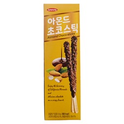 Палочки печенье Sunyoung Almond Choco Sticks с шоколадом и миндалём, 54 г