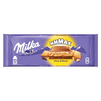 Шоколад Milka Mmmax Choco & Biscuit, 300 г