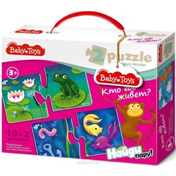 Пазл Baby Toys Кто где живет?