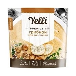 Крем-суп грибной нежный с нутом Yelli!