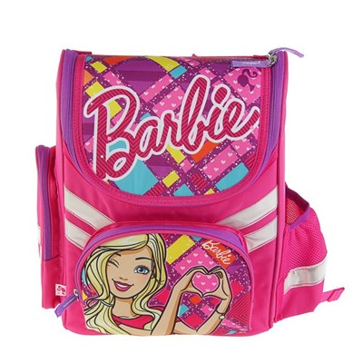 Ранец Стандарт Barbie 35 х 26.5 х 13, для девочки, EVA-спинка, подарок-кукла