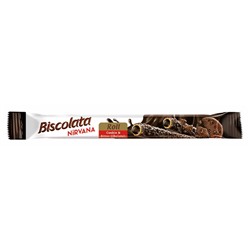 Вафельные трубочки Solen Biscolata Roll с тёмным шоколадом, ореховой начинкой и печеньем, 27,5 г