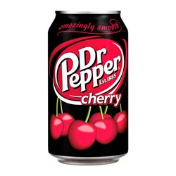 Газированный напиток Dr Pepper Cherry со вкусом вишни, 355 мл