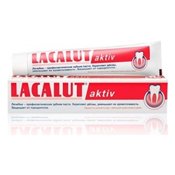 Lacalut® aktiv зубная паста, 75 мл