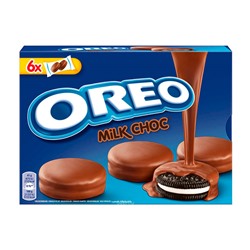 Печенье OREO Choc Milk в молочном шоколадке, 246 г
