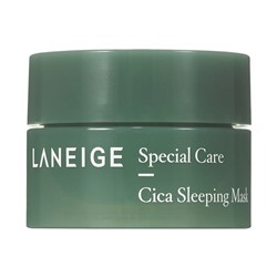 Laneige Special Care Cica Sleeping Mask - Ночная маска для лица с центеллой азиатской 10мл