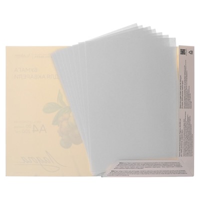 Бумага для акварели в папке А4, ЗХК "Ладога", 20 листов, 200 г/м2, среднезернистая, (252781933)