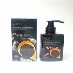 [ECO BRANCH] Шампунь для волос ЭКСТРАКТ ЧЕРНОГО РИСА И УГЛЯ Black Rice & Charcoal Shampoo, 400 мл