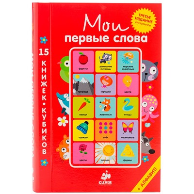 15 книжек-кубиков. Мои первые слова. Русский язык