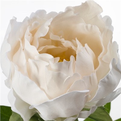 SMYCKA СМИККА, Цветок искусственный, Пион/белый, 30 см