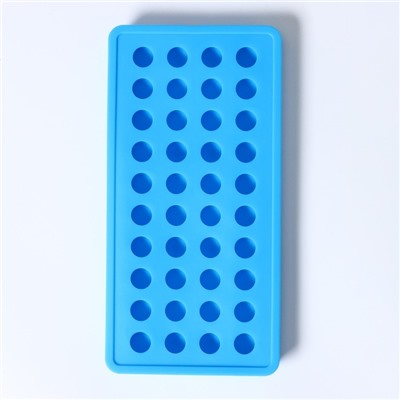 Форма для льда «Шарики», 24×12×1,9 см, 40 ячеек (d=1,4 см), цвет МИКС
