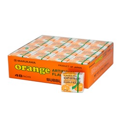 Жевательная резинка Marukawa со вкусом апельсина, 5,4 г