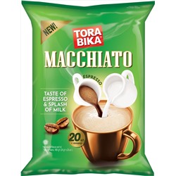 TORABIKA Cappuccino. Macchiato мягкая упаковка, 20 пак.