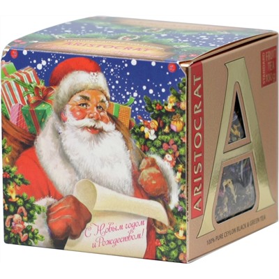 ARISTOCRAT. С Новым годом и Рождеством! Fruit Tea 100 гр. карт.упаковка