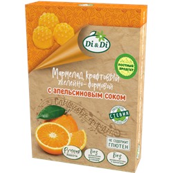 Умные сладости Мармелад с соком апельсина, 155г