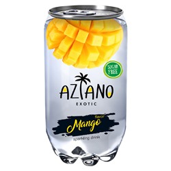 Газированный напиток Aziano со вкусом манго, 350 мл