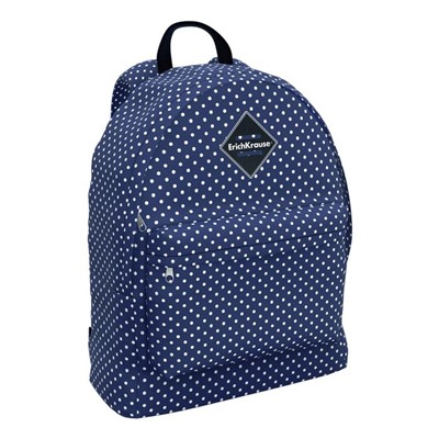 Рюкзак молодежный Erich Krause EasyLine 39 х 29 х 13, 17L French Dots, сиреневый