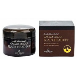 The Skin House Cacao Sugar Black Head Off - Скраб против черных точек с коричневым сахаром и какао 50г