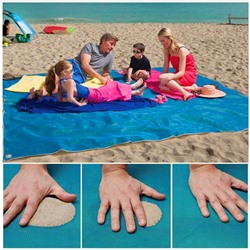 Пляжный коврик антипесок Sand Free 200х150см (в ассортименте)