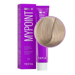 TEFIA Mypoint 10.1 Гель-краска для волос тон в тон / Экстра светлый блондин пепельный, безаммиачная, 60 мл