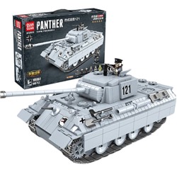 Конструктор Немецкий Танк"  Panther " ( Quan Guan ) , арт. 100064, 990 деталей