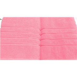 Полотенце махровое "Ленточка" цвет розовый