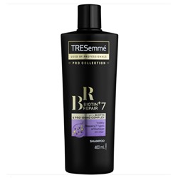 Шампунь для волос TRESemmé Repair & Protect +7 With Biotin&Pro-Bond Complex Shampoo с Биотином, 400 мл (Глубокое восстановление)