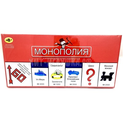 Настольная игра Монополия 338, 338