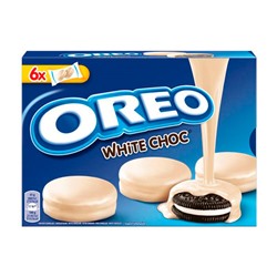 Печенье OREO Choc White в белом шоколаде, 246 г