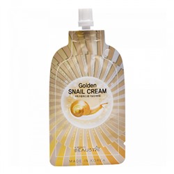 Beausta Крем для лица регенерирующий с муцином улитки / Golden Snail Cream, 15 мл