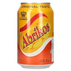 Газированный напиток Harboe Abrikos со вкусом абрикоса, 330 мл