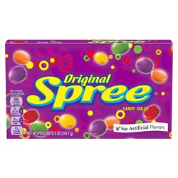 Леденцы Original Spree Candy с фруктовым вкусом, 141,7 г