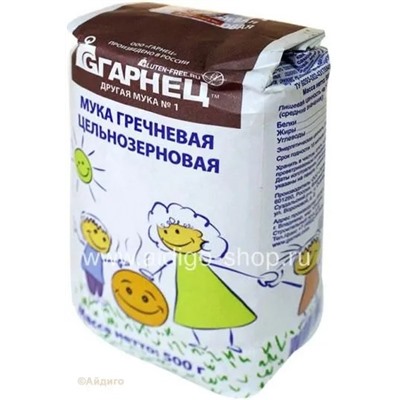 Мука Гречневая цельнозерновая без глютена