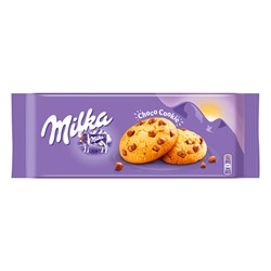 Печенье Milka Choco Cookies с кусочками шоколада, 135 г