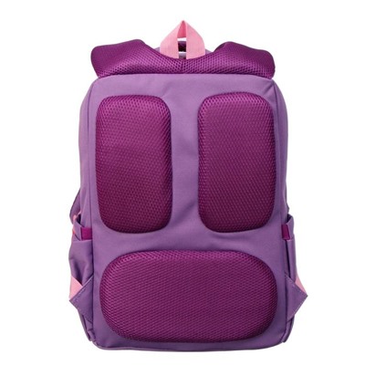 Рюкзак школьный, Grizzly RG-166, 39x26x17 см, эргономичная спинка, отделение для ноутбука, «Девочка»