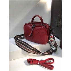 Женская сумка-мини Экокожа красный