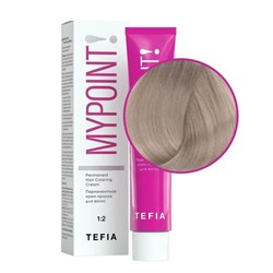 TEFIA Mypoint Special Blondes 101 Перманентная крем-краска для волос / Пепельный специальный блондин, 60 мл