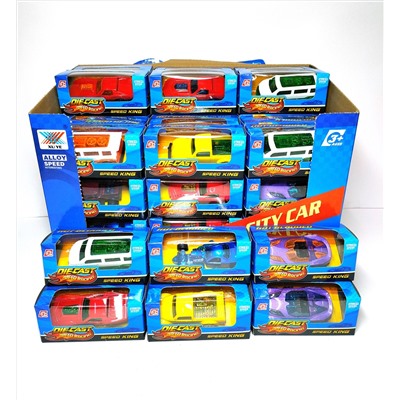 Машинки die-cast металл