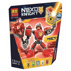 Конструктор BELA Nexo Knights "Боевые доспехи Мэйси " ,72 детали