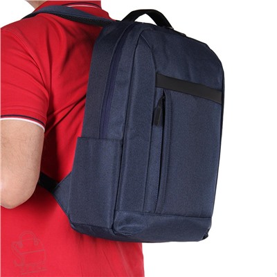 Рюкзак мужской текстильный 2217S blue S-Style