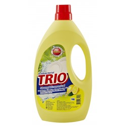 [TRIO] Средство для мытья посуды ЛИМОН антибактериальное , 1000 мл
