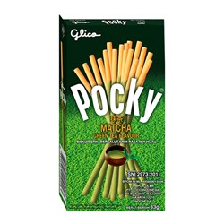 Бисквитные палочки Pocky Green Tea - зелёный чай, 33 г