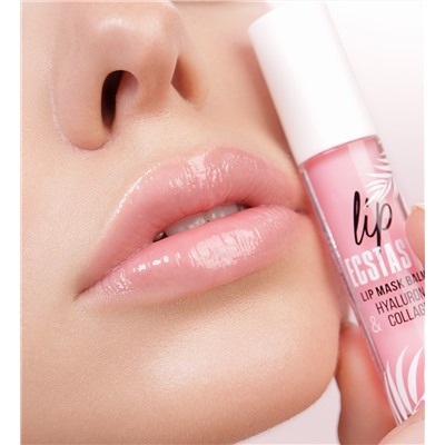 LuxVisage Lip Ecstasy Маска-бальзам для губ hyaluron & collagen тон 601 Rose 3,3г