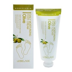 [LEBELAGE] Крем для ног смягчающий МАСЛО ОЛИВЫ Daily Moisturizing Olive Foot Cream, 100 мл