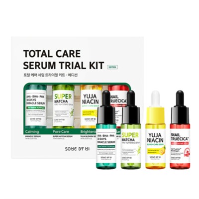 Набор из 4-х мини-версий сывороток Some By Mi Total Care Serum Trial Kit
