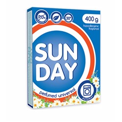 Сонца Sunday Стиральный порошок универсальный Perfumed Автомат 400 г