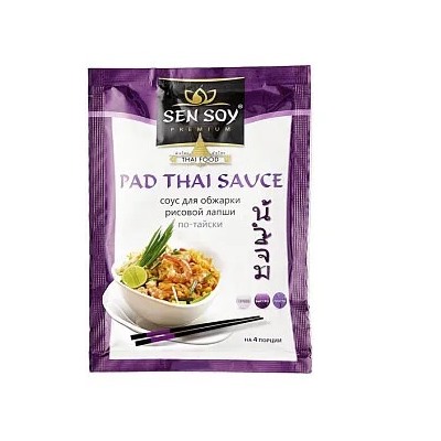 Соус для обжарки рисовой лапши "PAD THAI SAUCE" Сэн Сой Премиум