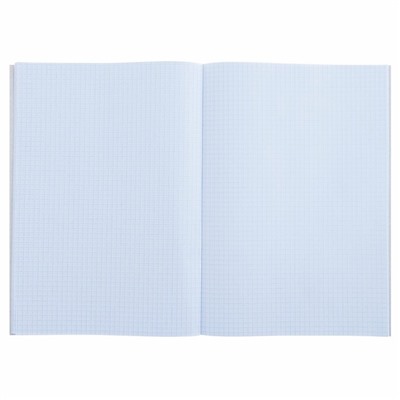Тетрадь А4, 48 листов в клетку Calligrata "Белые узоры", обложка мелованный картон, блок офсет