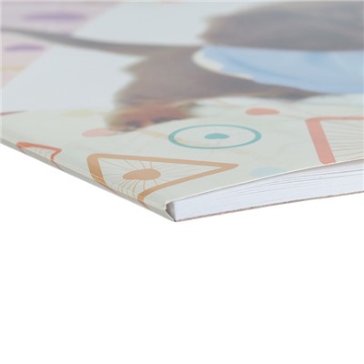 Альбом для рисования А4, 20 листов на клею Erich Krause «Верные друзья», обложка мелованный картон, жёсткая подложка, блок 120 г/м2